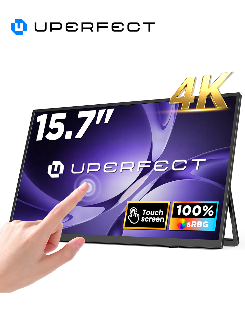 Pc Gaming Y Monitor - UPERFECT 4K UHD Portable Monitor 15.6”