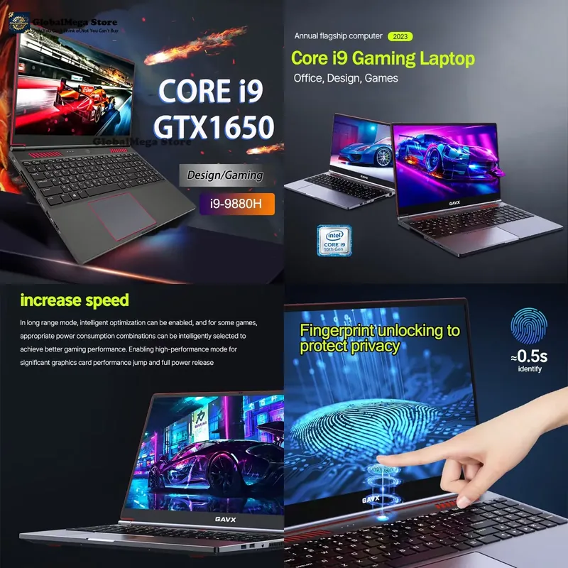 Pc Gaming Graphics Card - New 16.1 Inch Core I9 9880H