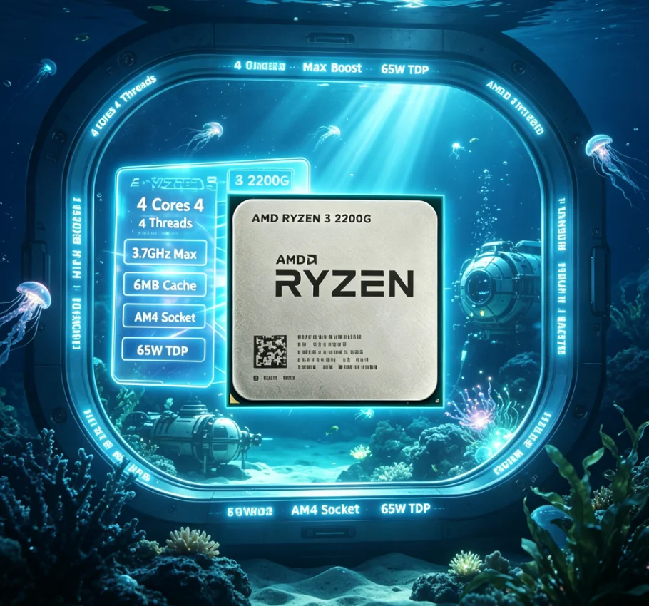 AMD Ryzen 3 2200G 14nm Manufac - Pc Gaming Cost 评论和价格