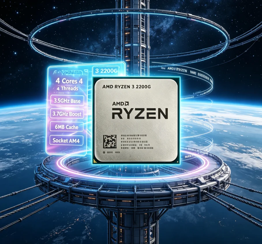 AMD Ryzen 3 2200G 14nm Manufac - Pc Gaming Cost 评论和价格