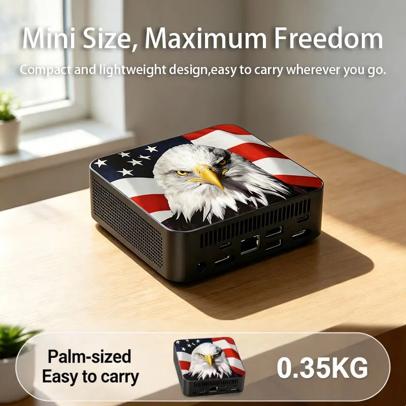 Slim Canada Flag Mini Desktop  - Pc Gaming Intel 评论和价格