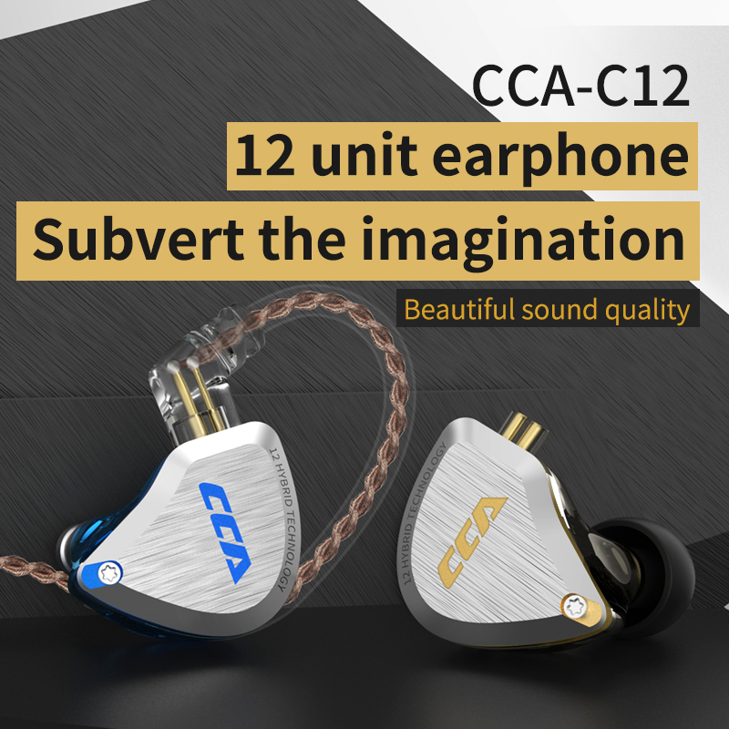 CCA C12 5BA+1DD Hybrid Hanging - Pc Gaming Y Monitor 评论和价格