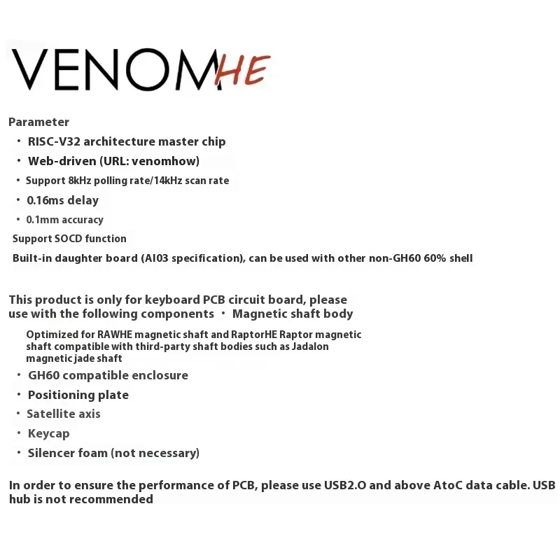 Geonworks Venom60 HE Venom65 H - Pc Gaming Upgrades 评论和价格