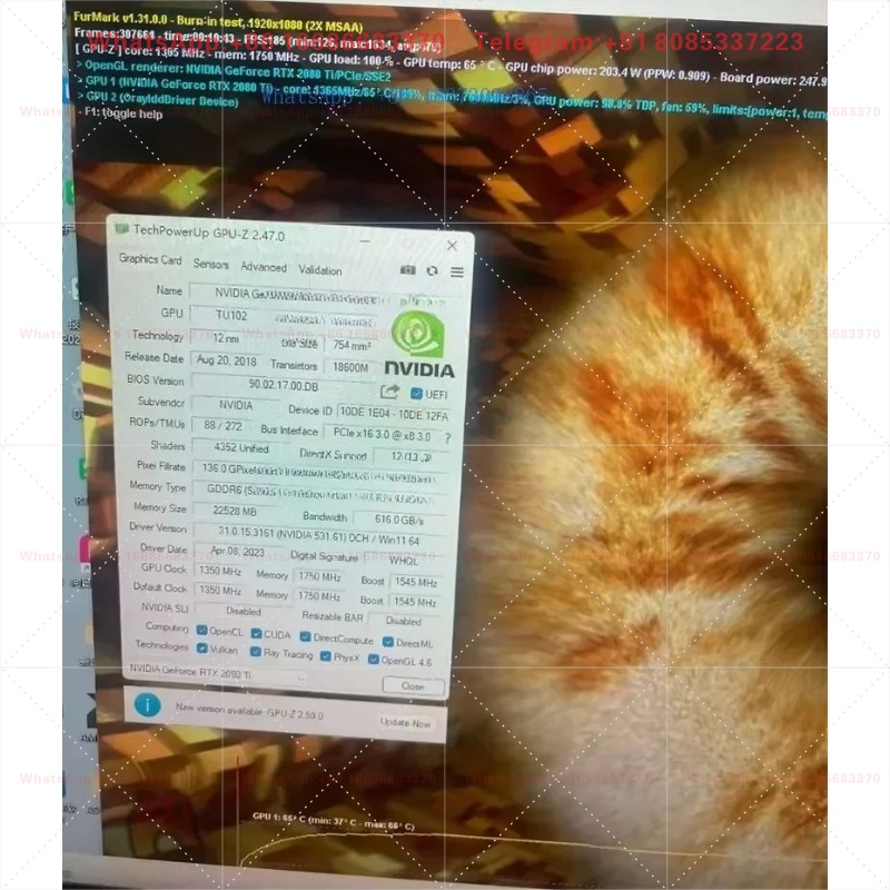 Hot Sale Rtx 2080 ti 22g Gamin - Pc Gaming Graphics Card 评论和价格
