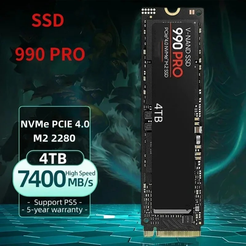 Genuine 990 PRO M.2 2280 NVMe  - Pc Gaming Ps5 评论和价格
