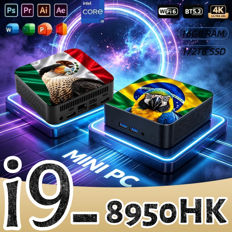 Mini PC Core i9-8950HK 16GB RA - Pc Gaming Intel 评论和价格