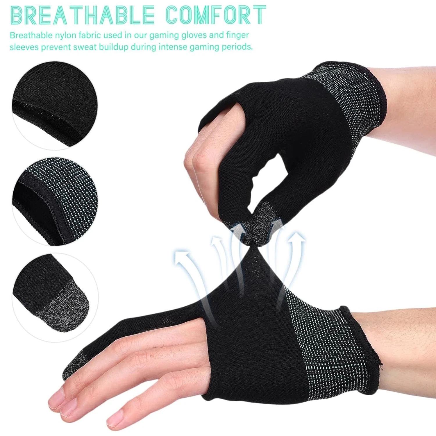 Finger Thumb Sleeve Gloves Bre - Pc Gaming Samsung 评论和价格