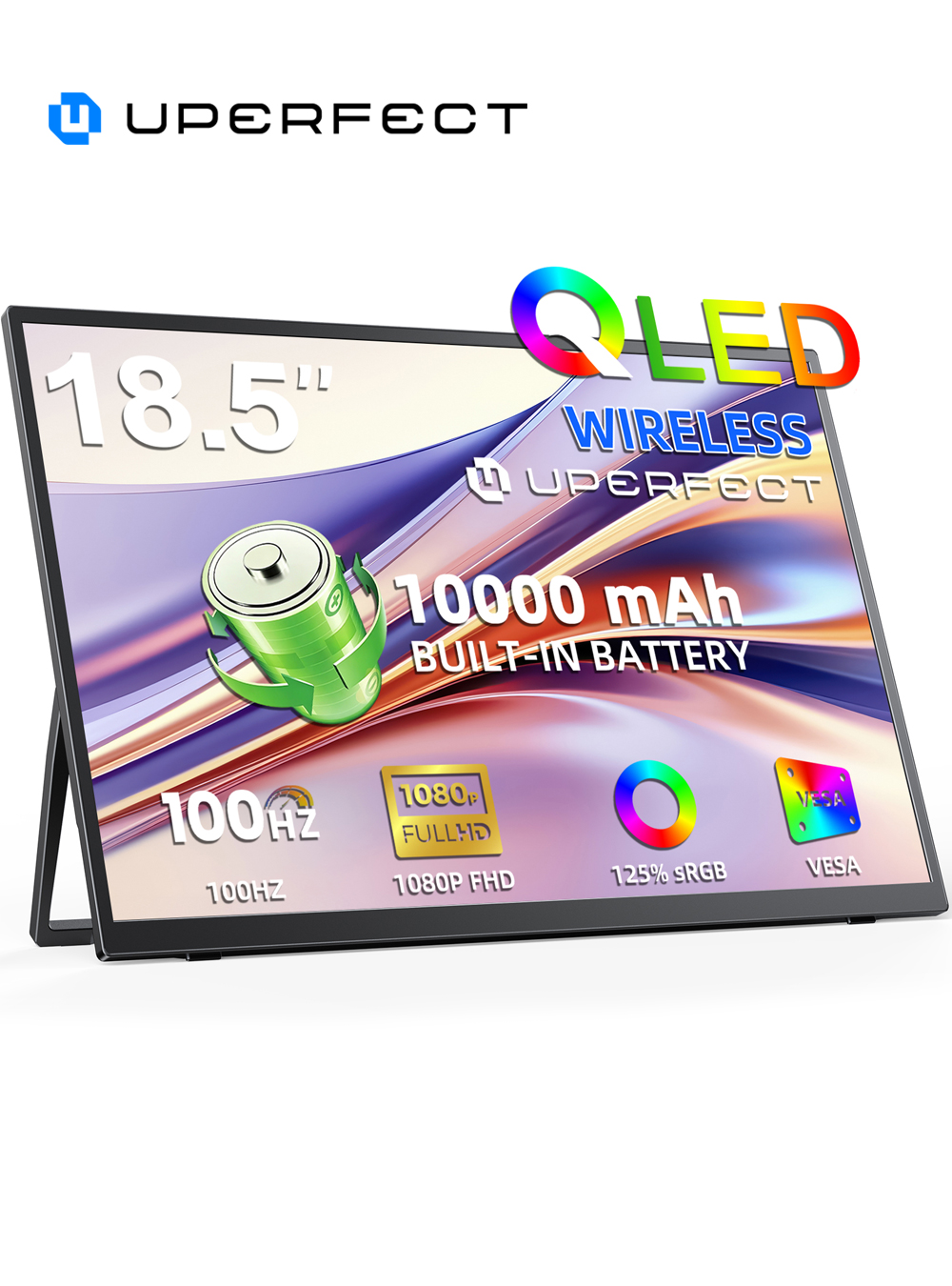 UPERFECT Wireless Portable Mon - Pc Gaming Y Monitor 评论和价格