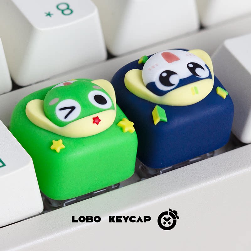 Keroro Themed Anime Keycaps Me - Pc Gaming Upgrades 评论和价格